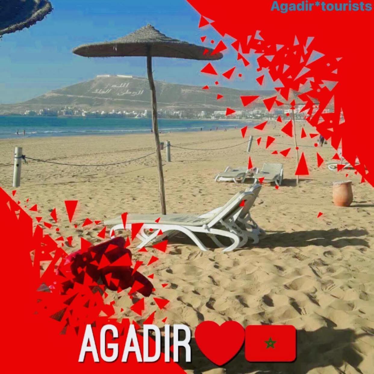 Appartement Deluxe Avec Piscine Privee Agadir Exterior foto